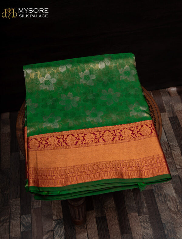 Brocade Mutli Jari kanchi saree