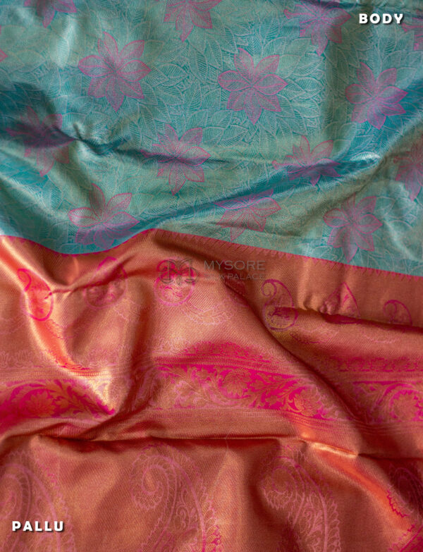 GREEN & PINK SEMI KANCHI - Image 2